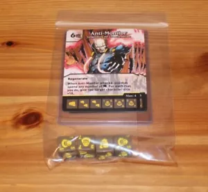 Dice Masters Kryptonite Crisis * ANTI-MONITOR * RARO non comune CUR 4 dadi - Foto 1 di 1