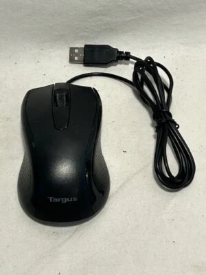 Targus AMU660 Optical Mouse with USB Cable - Matte Black - LIKENEW FAST SHIPPING - Image 1 of 2