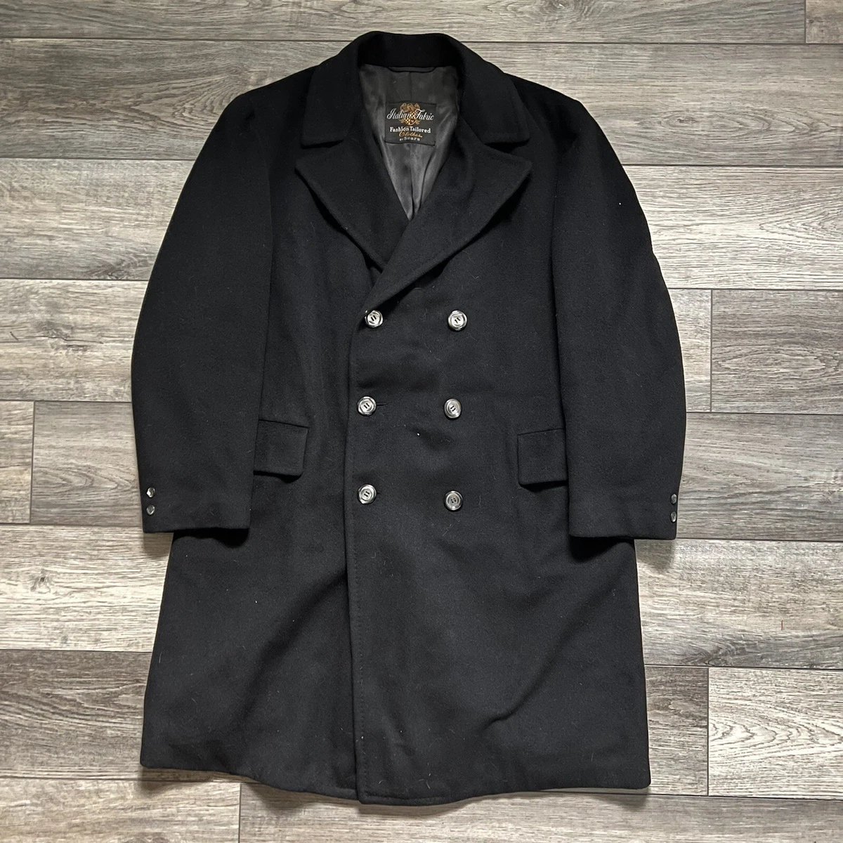 100% Wool Tailored Vintage Outerwear Coats & Jackets for Men for