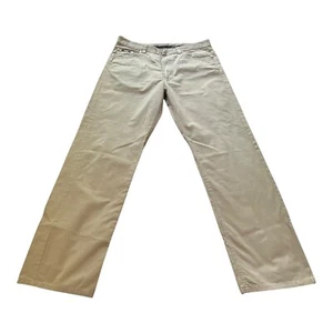 Hugo Boss Alabama Chinos Uomo W34 L33 Beige 100% Cotone Leggero *Taglia* - Foto 1 di 15