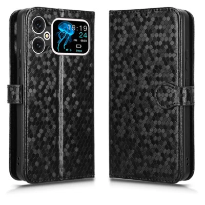 For Cubot A20, Fashion Flip Leather Wallet Stand Card Slots Soft TPU Case Cover - Image 1 of 4