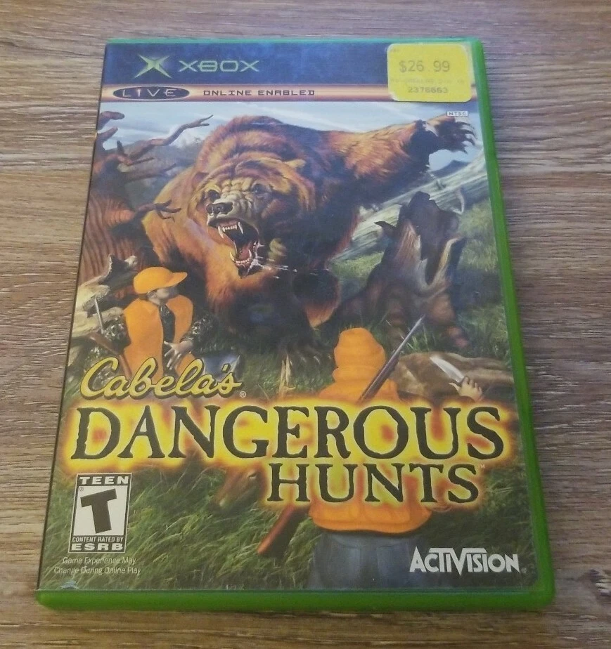 Cabela's Dangerous Hunts 2 (Microsoft Xbox, 2005) Complete w/Case & Manual  - Image 1 of 1