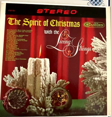 THE SPIRIT OF CHRISTMAS with the Living Strings RCA Camden 1963 - Excellent! Foto 1 de 4