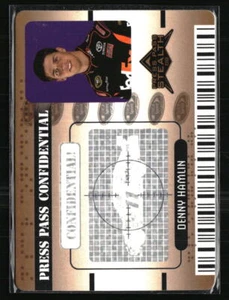 Denny Hamlin 2009 Press Pass Confidential #PC2 Racing Card - Picture 1 of 2