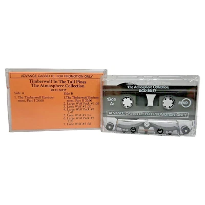 Brian Wright TIMBERWOLF IN THE TALL PINES Advance Promo Cassette Ryko RCD 30157 - Image 1 of 4
