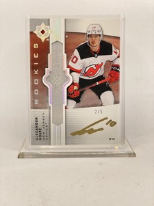 Autographed Alexander Holtz Rookie Card 02/05