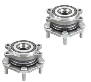 2 conjuntos de cojinetes de cubo de rueda delantera DTA aptos para Nissan Rogue 2014-2019 delantero L R - Imagen 1 de 6