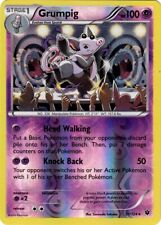 Reverse Holo Grumpig 31/124 Rare XY - Fates Collide Pokemon TCG