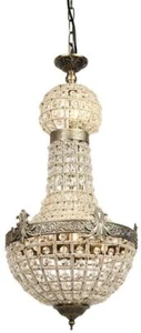 Crystal Chandelier Ceiling Light Fixture Pendant Lamp for Hall Lighting Decor - Picture 1 of 7