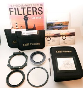 Lee Filters ND .3 Soft Grad - .6 .9 (2) Hard Grad + Foundation Kit + Filter case