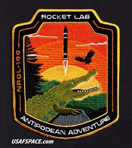 PARCHE ESPACIAL ROCKET LAB 29 -NROL-199- ELECTRÓN - NRO SATÉLITE clasificado misión - Imagen 1 de 5
