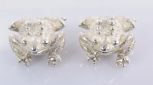 Tiffany & Co. Frog Clip On Earrings in Sterling Silver - Picture 1 of 5