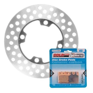MTX Brake Disc & Pad Kit-Front For Yamaha YFM450FAP Grizzly 2011-2018 #MDKF07017 - Picture 1 of 1