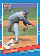 1991 Donruss Baseball Tim Crews Los Angeles Dodgers #294