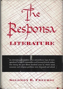 1955 The Responsa Literature by Solomon Frehoff ~ hc/dj 1st SIGNED copy Judaism - Imagen 1 de 2