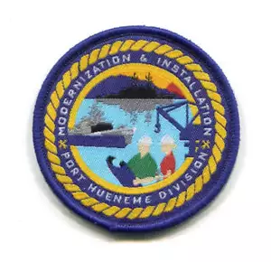 Port Hueneme Modernization Installation USN Navy Military Patch California CA HA - Picture 1 of 1