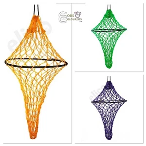 EASY FILL HAYNET PURPLE GREEN ORANGE BLUE PINK BLACK 5CM HOLES *FREE POSTAGE* - Picture 1 of 4