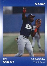 1990 Sarasota White Sox Star #22 Ed Smith