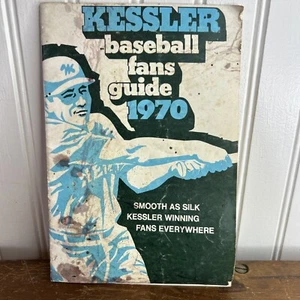 Guía para fanáticos del béisbol vintage 1970 Kessler suave como seda. - Imagen 1 de 6