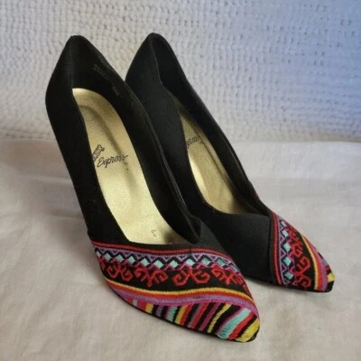 Rush Hour Express Size 8 Pumps Stilettos Shoes Women's Retro Vintage unworn - Image 1 of 4