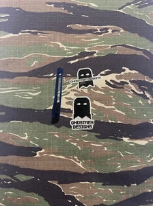 Ghostmen Designs Jungle Tiger Cordura Holster Wrap Kit 12"X15" Adhesive Back - Picture 1 of 1