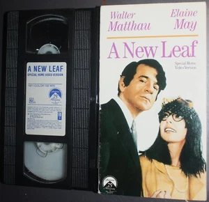 EIN NEUES BLATT (vhs) Walter Matthau, Elaine May. Sehr guter Zustand Seltene Special Home Video Version - Bild 1 von 2
