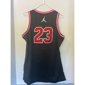 Jordan 23 Basketball Jersey Youth XL 13-15 Black Red Mesh Jumpman - Picture 1 of 6