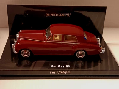Bentley  S2 Standard Saloon 1960 rot - 1:43 Minichamps 436139951 /LE 1200 - Bild 1 von 3