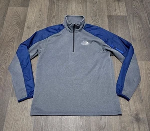 The North Face ' 1/4 Zip Hooded ' Jacket - Mens Medium - Excellent Condition - Picture 1 of 7