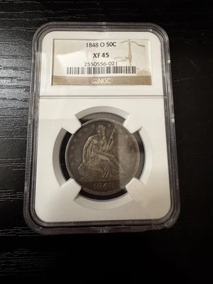 1848 O Seated Liberty Half Dollar - Image 1 of 2