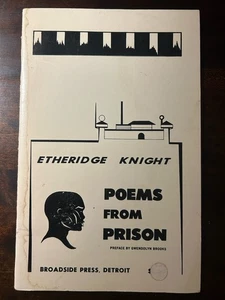 SCARCE ~ Poems From Prison ~ by: Etheridge Knight ~ Broadside Press Detroit - Picture 1 of 8