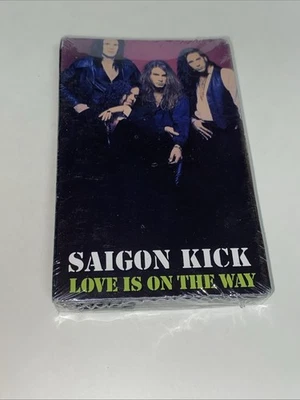 Saigon Kick - Love Is On The Way / Sleep Cassette Single 1992 New Sealed - Image 1 of 2