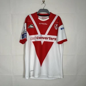 O’Neills Shirt Men’s Red White UK Size XL St Helens 2018 Home Jersey - Bild 1 von 7