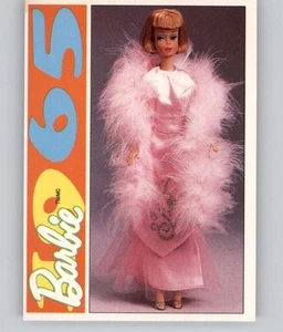 Set 96 Barbie 1991 #23 Vestido Rosa Moda Muñeca Vintage Tarjeta Coleccionable - Imagen 1 de 2