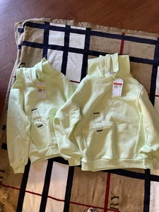 Net Boys Nike Hoodie Size Small Yellow/green - Picture 1 of 3