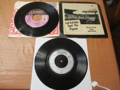 GENESIS-LOT OF 2 45's-No Son of Mine/Spot the Pigeon (EP)-Tested-See description Foto 1 de 4