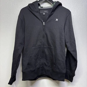 Hurley Boys Full Zip Hoodie Youth XL Skull And Bones #AB3A - Picture 1 of 3