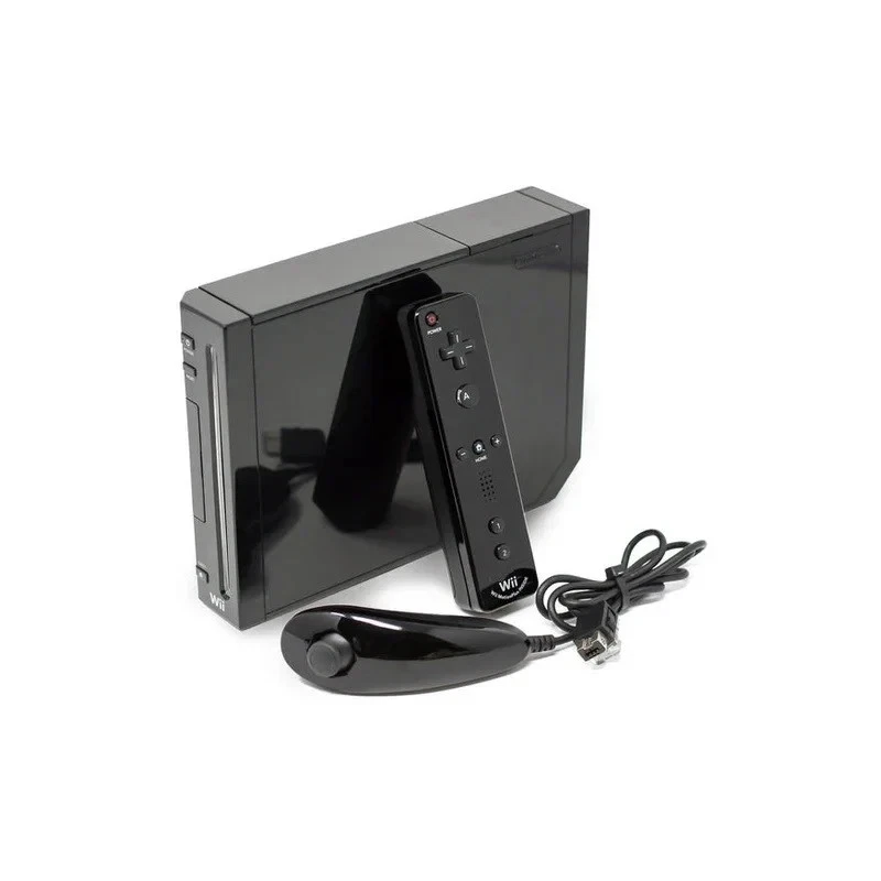 Nintendo Wii Console completa Con  Controller  nunchuk Originale - Immagine 1 di 1