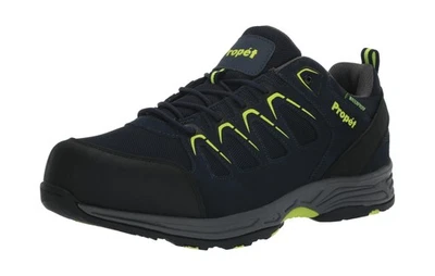 Bota de Senderismo Impermeable Cooper Prop&#233;t Para Hombre 10 X Ancho Azul Marino/Lima Envío Rápido Foto 1 de 4