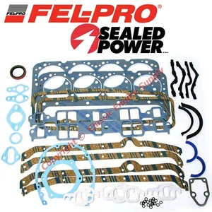 New Fel Pro Engine Overhaul Gasket Set 1975-1980 Chevy sb 305 5.0L - Picture 1 of 3