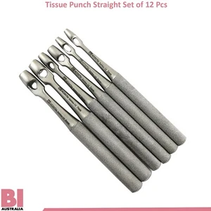 Tissue Punch Straight & Curved Dental Implant Surgical Instruments 12Pcs - Bild 1 von 4