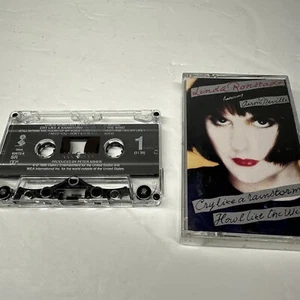 Linda Ronstadt featuring Aaron Neville Cry Like a Rainstorm Howl Audio Cassette - Picture 1 of 3