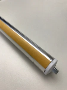 Rollo-welle mit Klebeband & Feder 25 mm 132 cm für Springrollo Jellinghaus - Bild 1 von 2