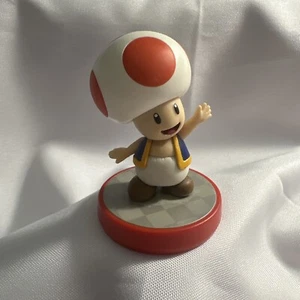 Nintendo Super Mario Party Series Toad Amiibo Red Base Wii U Mario Party - Picture 1 of 1