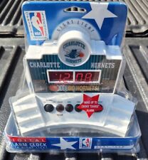 Vintage Charlotte Hornets Digital Stadium Led Alarm Clock With Nightlight NBA 