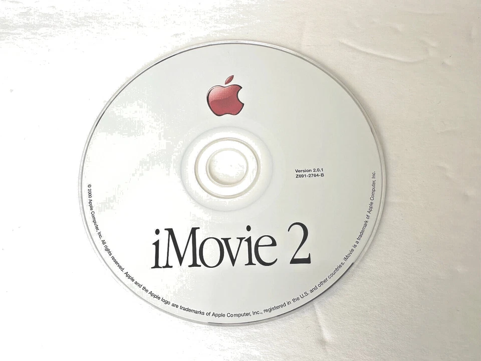 Software Apple iMovie 2 para Mac versión 2.0.1 Z691-2764-B Foto 1 de 1