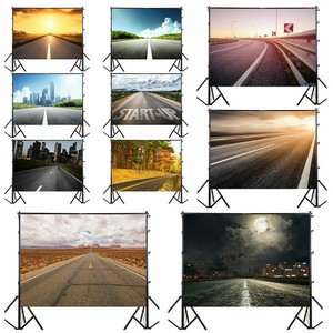 Charming City Road Photography Backdrop Baby Adult Photo Studio Background Props