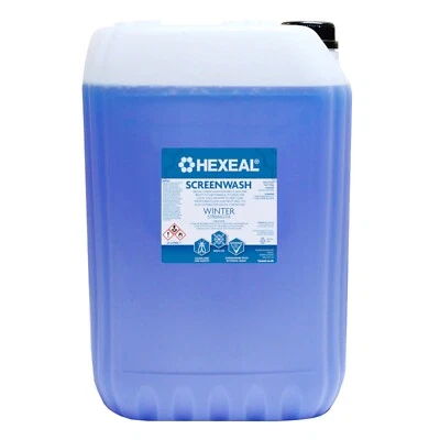 Hexeal Screenwash 25L – Winter Strength, Concentrate & Ready to Use - Image 1 of 4