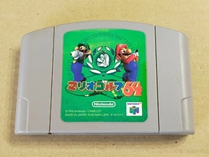 Mario Golf 64 - Nintendo 64 (N64) Cartucho solo importación JAPÓN - Imagen 1 de 8