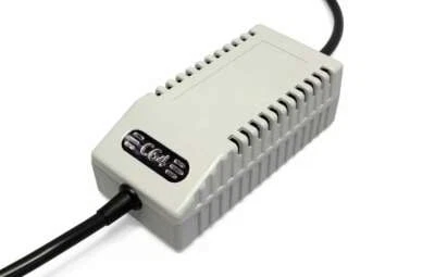 KEELOG Fuente de alimentación Commodore 64 - Fuente de alimentación C64 PSU, Reino Unido Enchufe de 230 V, edición gris, LED